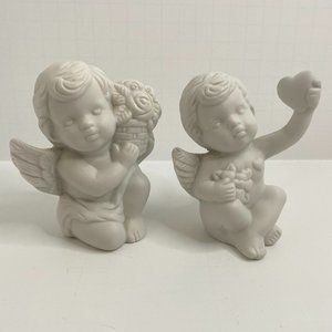 Angel Cherubs Ceramic Bisque